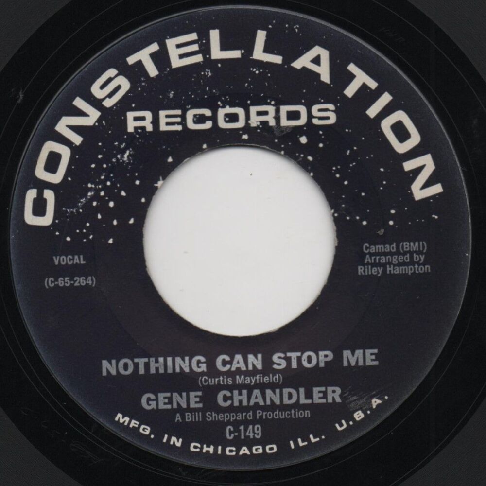 GENE CHANDLER - NOTHING CAN STOP ME