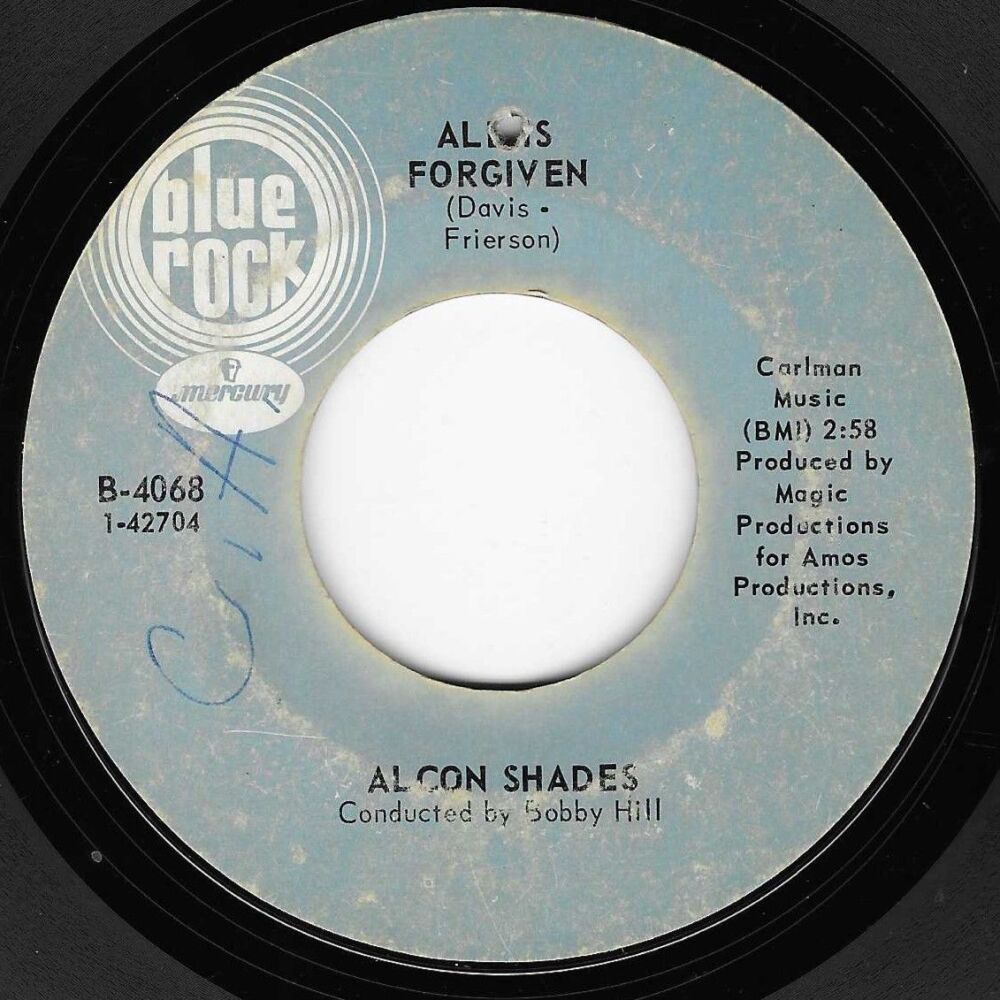 ALCON SHADES - ALL IS FORGIVEN