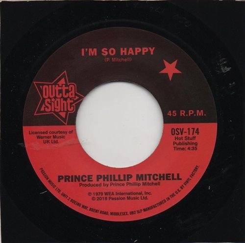 PRINCE PHILLIP MITCHELL - I'M SO HAPPY / LOU RAGLAND - SINCE YOU SAID YOU'D BE MINE