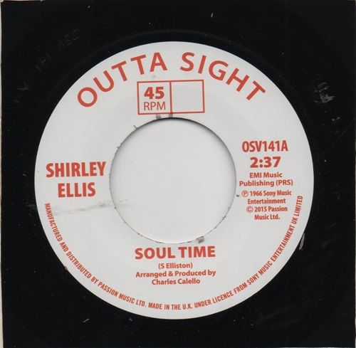 SHIRLEY ELLIS - SOUL TIME / LYNNE RANDELL - STRANGER IN MY ARMS