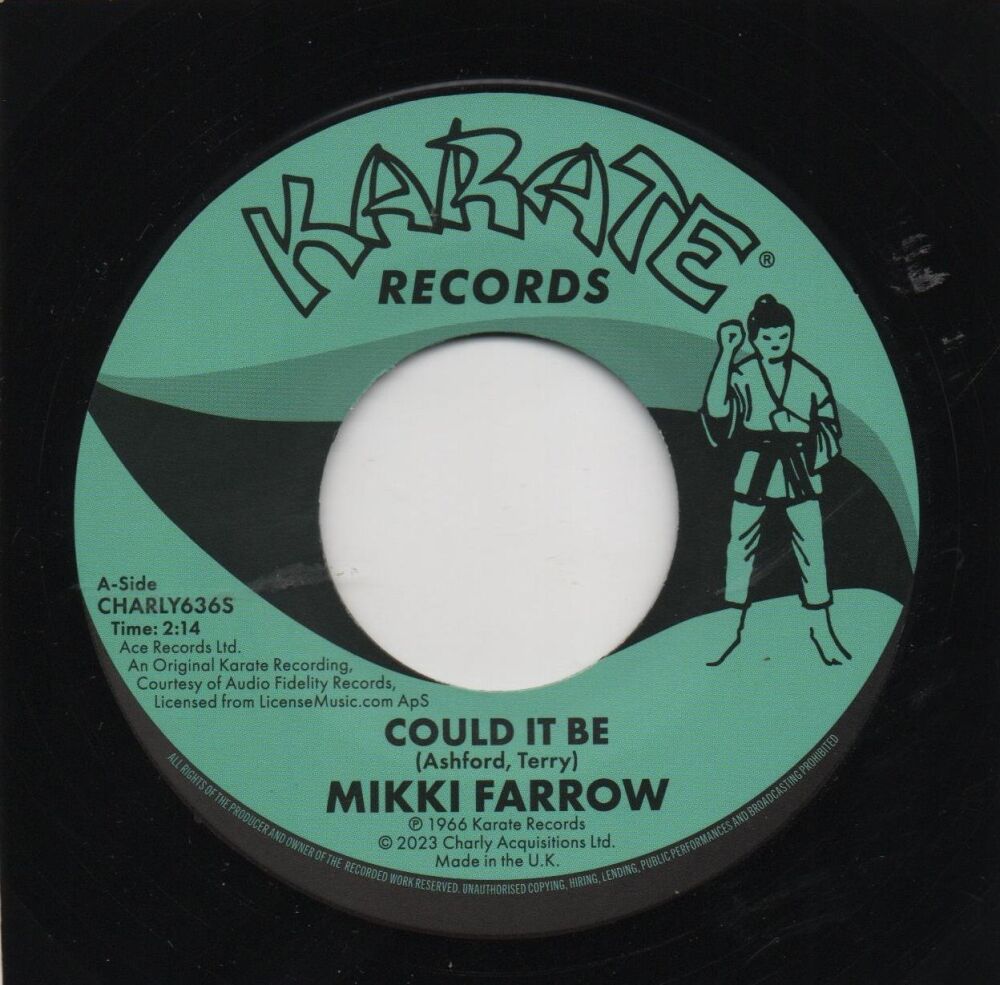 MIKKI FARROW - COULD IT BE / SET MY HEART AT EASE