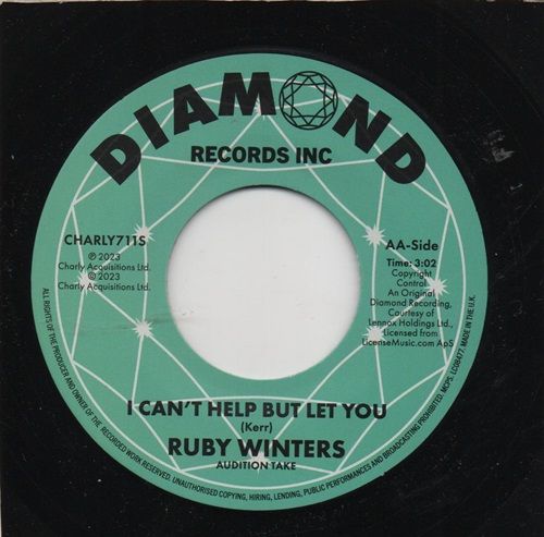 RUBY WINTERS - I CAN'T HELP BUT LET YOU