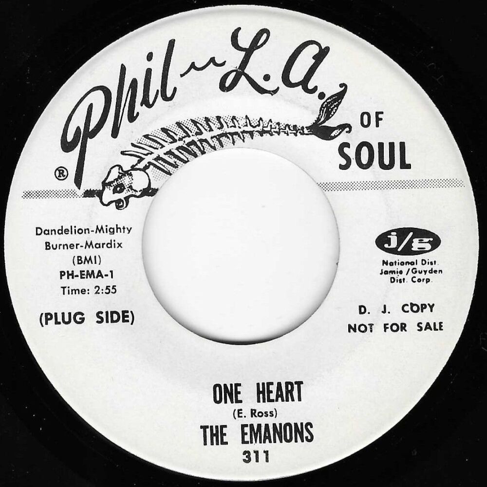 EMANONS - ONE HEART/ REAP WHAT YOU SOW