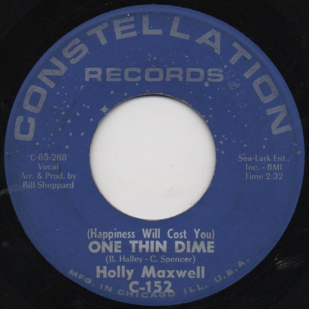 HOLLY MAXWELL - ONE THIN DIME