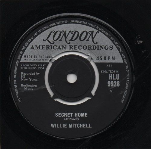 WILLIE MITCHELL - SECRET HOME