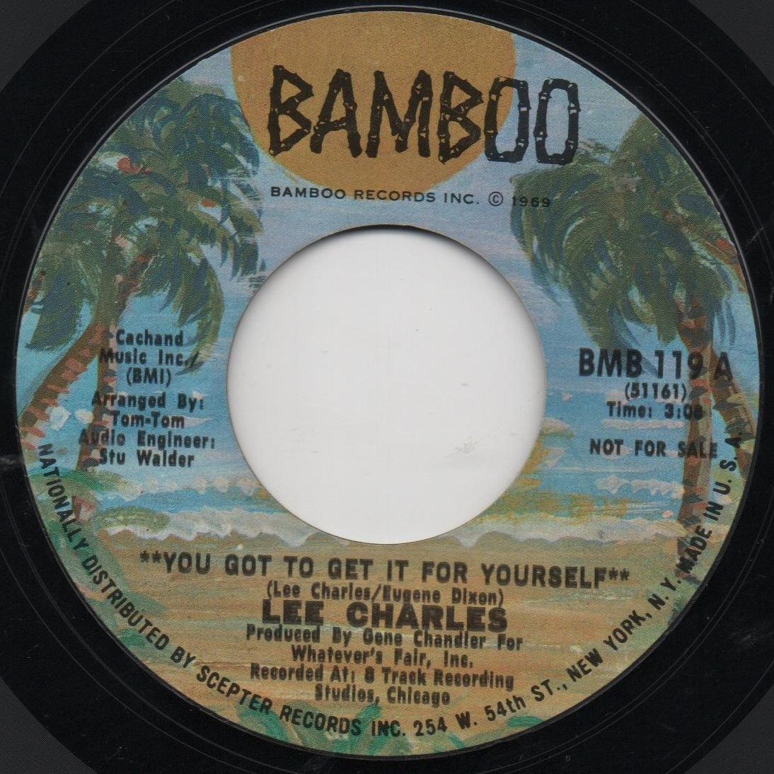 LEE CHARLES - YOU GOT TO GET IT FOR YOURSELF/ GET HIGH ON MY BABY'S LOVE