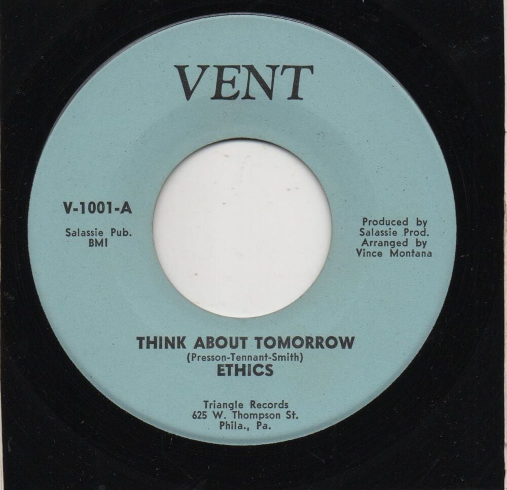 ETHICS - THINK ABOUT TOMORROW / LOOK AT ME NOW