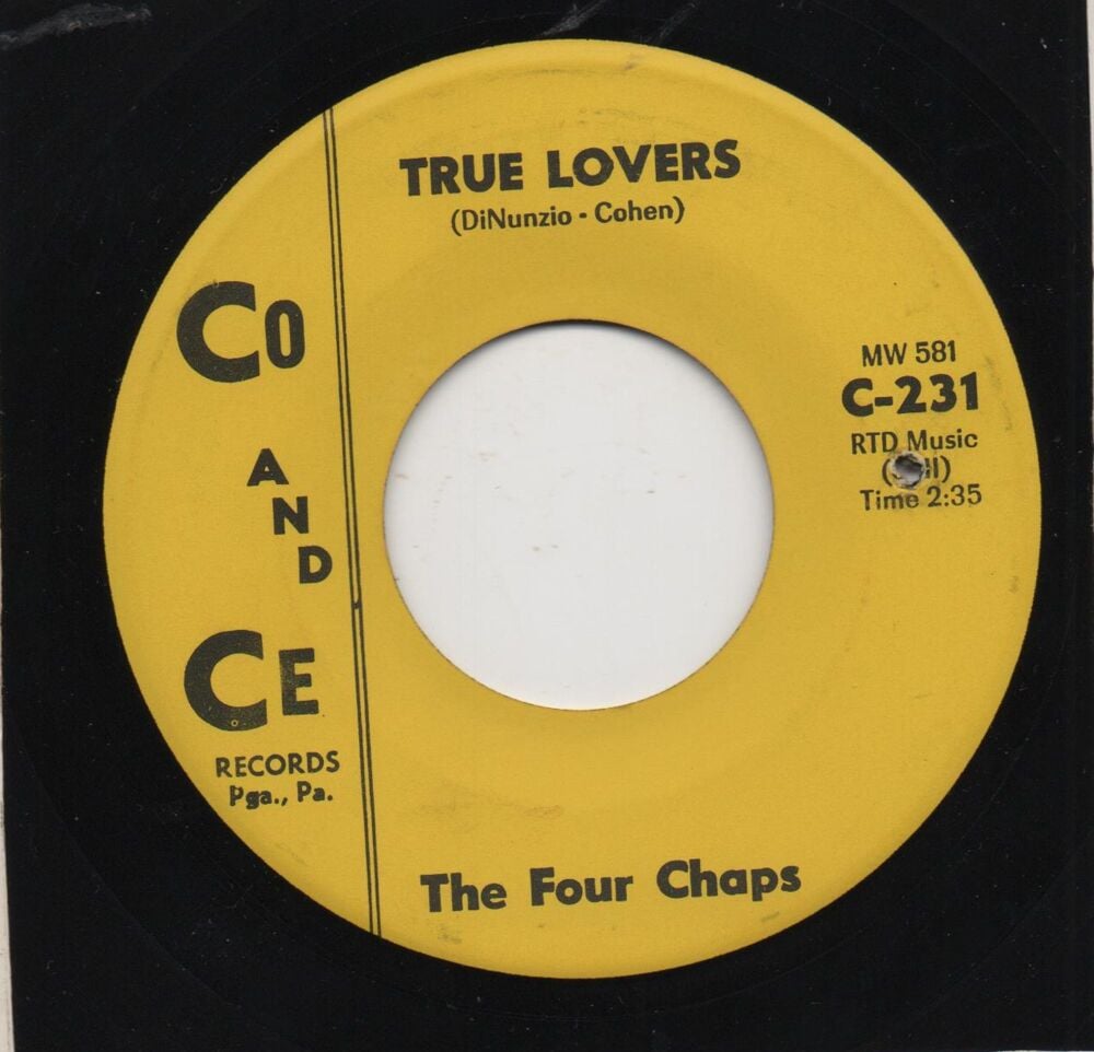 FOUR CHAPS - TRUE LOVERS / WILL YOU OR WON'T YOU