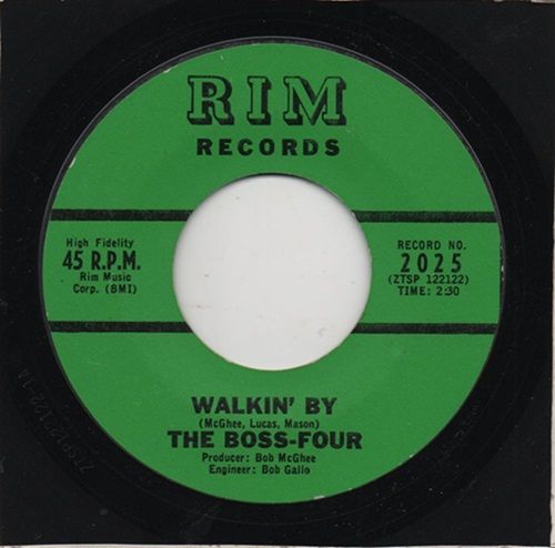 BOSS-FOUR / THE EARTHMEN - WALKIN' BY / SPACE MOOD