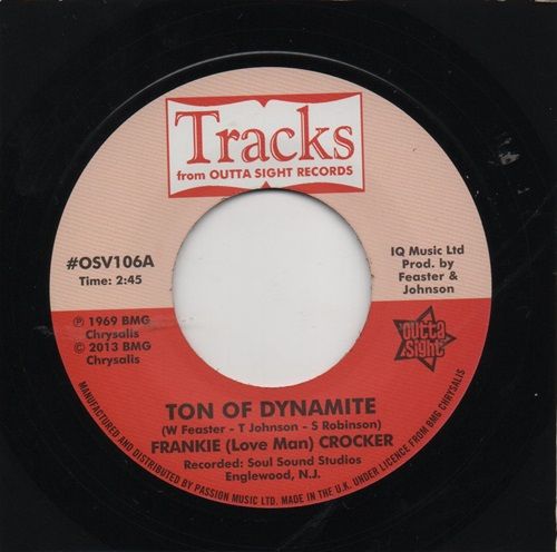 FRANKIE CROCKER - TON OF DYNAMITE / WILLIE & THE MIGHTY MAGNIFICENTS - FUNKY (8) CORNERS Pt 2