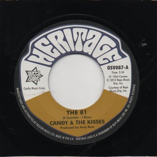 CANDY & THE KISSES - THE 81 / FATHER'S ANGELS - BOK TO BACH