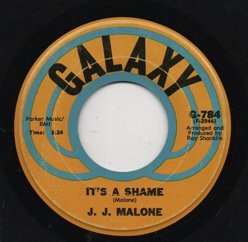 J.J.MALONE - IT'S A SHAME / DANGER ZONE