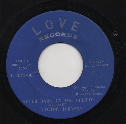 VICTOR JOHNSON - AFTER DARK IN THE GHETTO / WHEN YOU SAY YOUR MINE