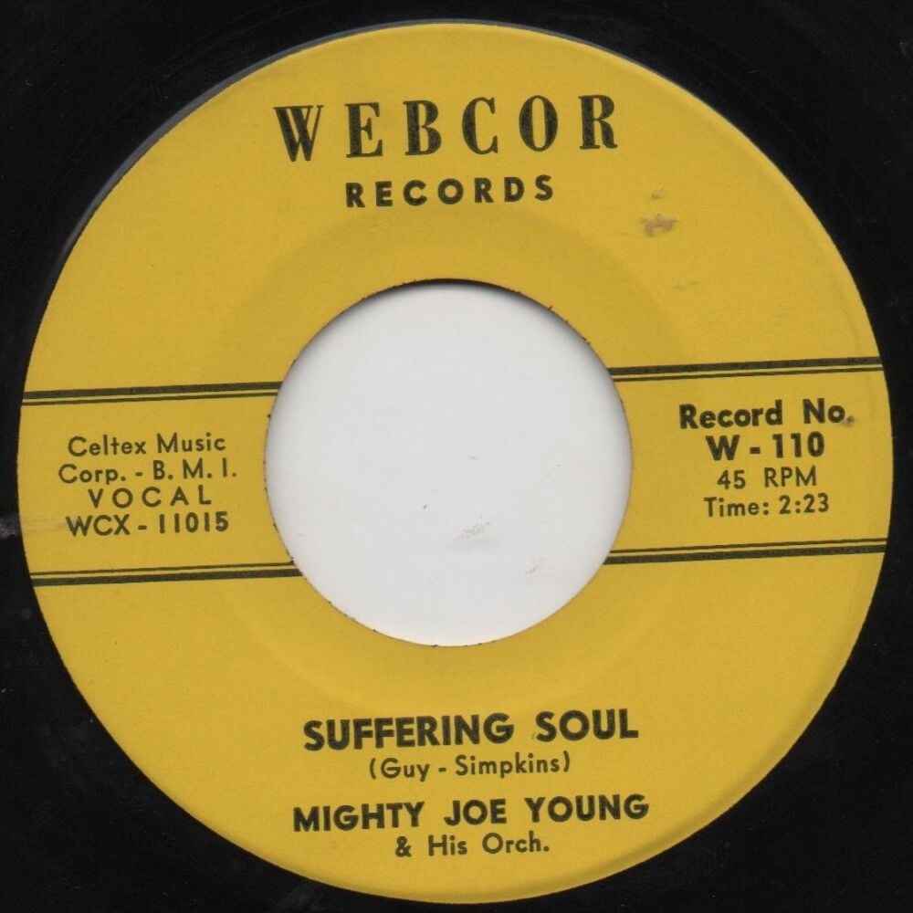 MIGHTY JOE YOUNG & HIS ORCH - SUFFERING SOUL