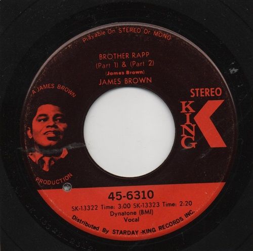JAMES BROWN - BROTHERS RAPP PT.1 & PT.2