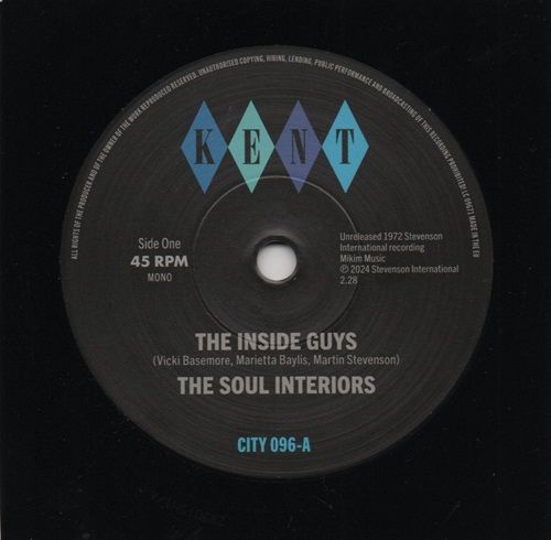 SOUL INTERIORS - THE INSIDE GUYS / MY FRIEND HEARTACHES