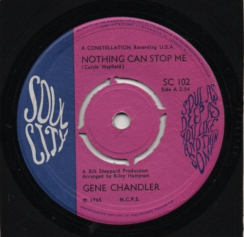 GENE CHANDLER - NOTHING CAN STOP ME