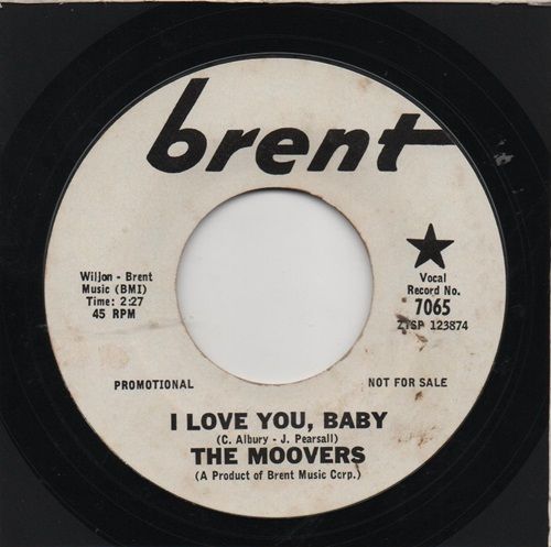 MOOVERS - I LOVE YOU BABY / ONE LITTLE DANCE PROMO