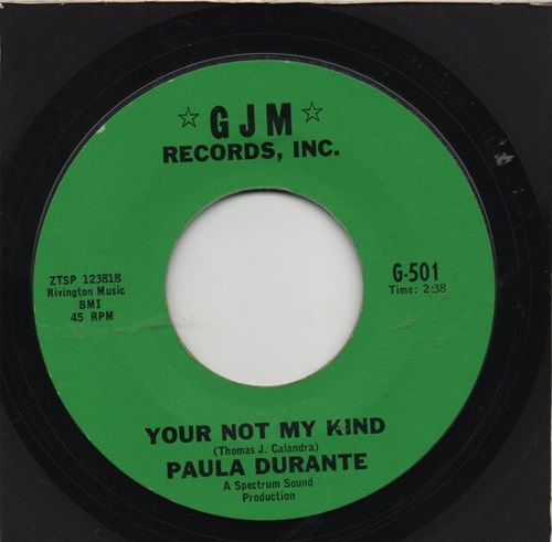 PAULA DURANTE - YOUR NOT MY KIND / YOUR BABY