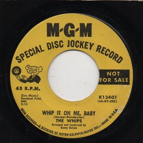 WHIPS - WHIP IT ON ME, BABY / FIRST DANCE FEAR - PROMO