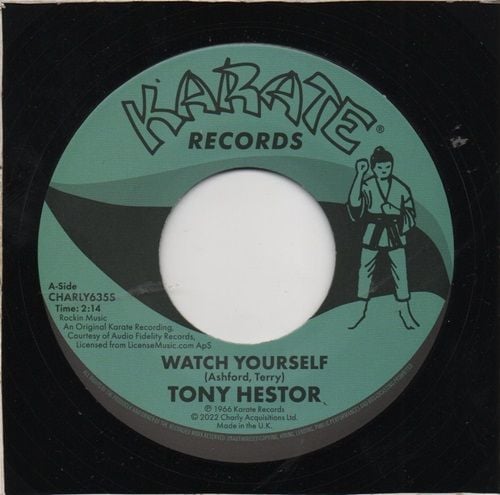 TONY HESTOR - WATCH YOURSELF (VOCAL) / WATCH YOURSELF (INSTRUMENTAL)