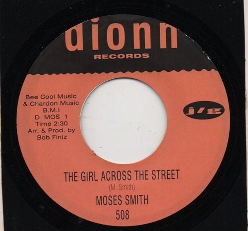 MOSES SMITH - THE GIRL ACROSS THE STREET / BILLY ARNELL - TOUGH GIRL