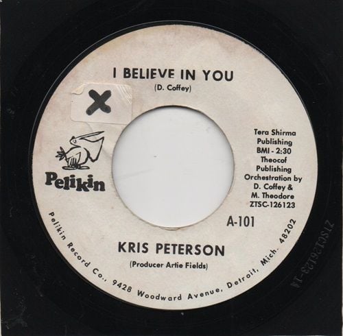 KRIS PETERSON - I BELIEVE IN YOU / LULLABY OF THE CITY