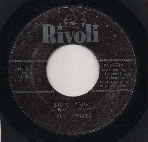 CARL SPENCER - BIG CITY GIRL