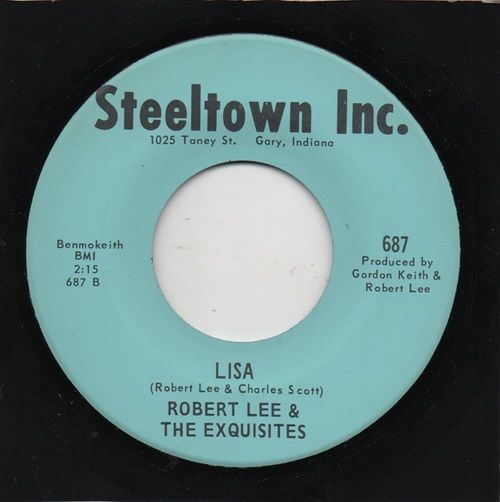 ROBERT LEE & THE EXQUISITES - TEARS ARE FALLING / LISA