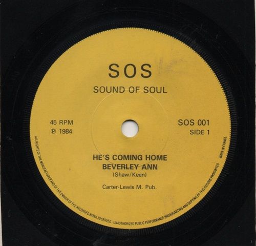 BEVERLEY ANN - HE'S COMING HOME / DYNATONES - FIFE PIPER