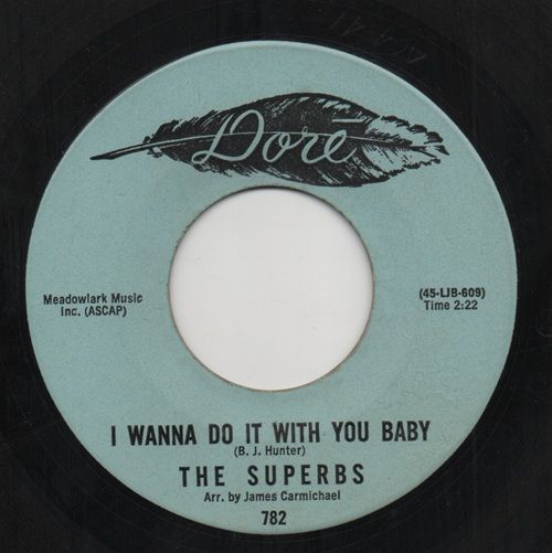 THE SUPERBS - WANNA DO IT WITH YOU BABY