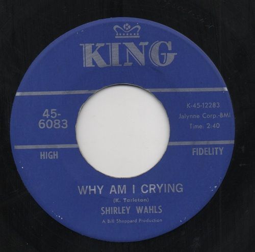 SHIRLEY WAHLS - WHY AM I CRYING