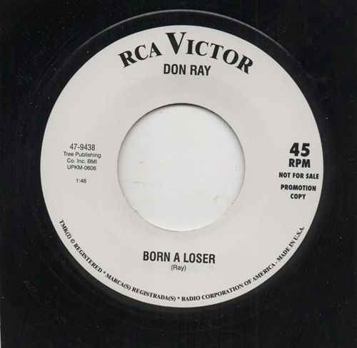 DON RAY / SUE LYNNE - BORN A LOSER / DON'T PITY ME