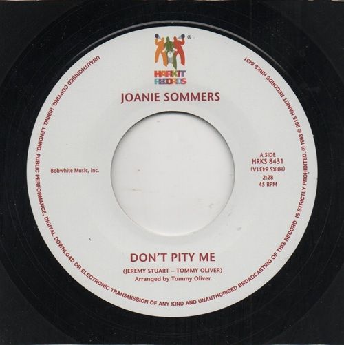 JOANIE SOMMERS / SUE LYNNE - DON'T PITY ME