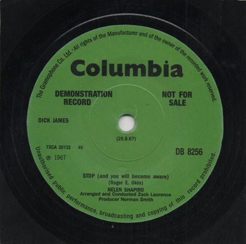 HELEN SHAPIRO - STOP (AND YOU WILL BECOME AWARE)