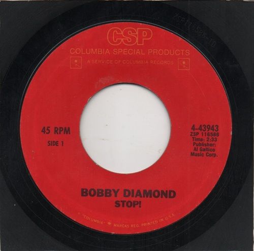 BOBBY DIAMOND - STOP! / USUALLY YOU