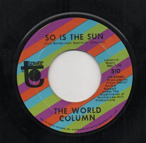 WORLD COLUMN - SO IS THE SUN / IT'S NOT RIGHT
