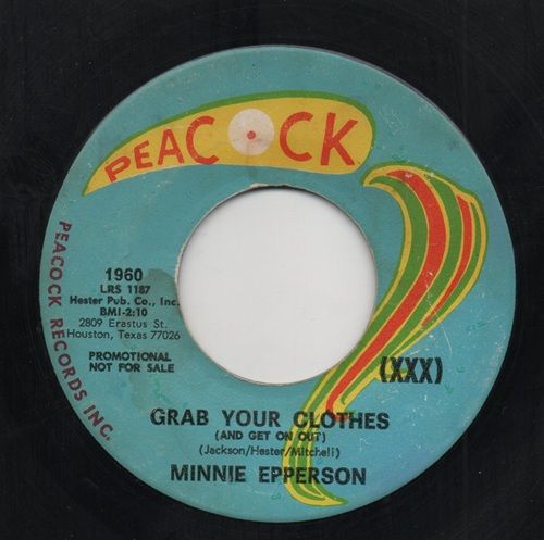MINNIE EPERSON - GRAB YOUR CLOTHES (AND GET ON OUT) / NO LOVE AT ALL