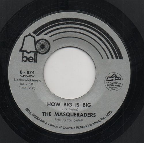 MASQUERADERS - HOW BIG IS BIG / PLEASE TAKE ME BACK
