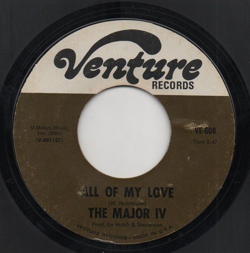 MAJOR 1V - ALL OF MY LOVE / I DON'T BELIEVE IN LOSING