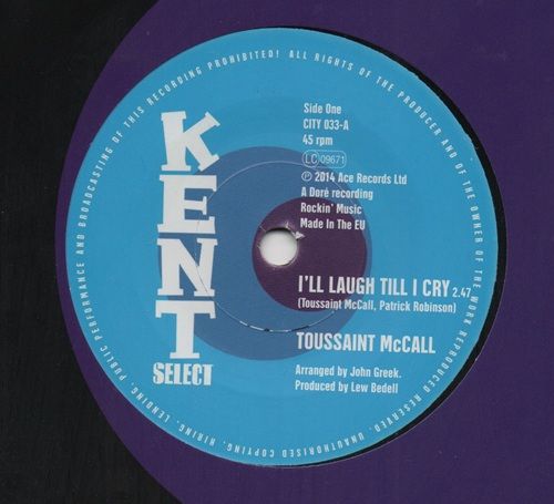 TOUSSAINT MCCALL / THE NATURAL RESOURCES - IF THERE WERE NO YOU / I'LL LAUGH TILL I CRY