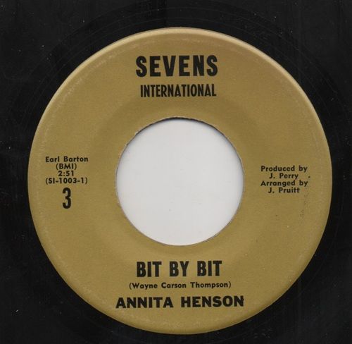 ANNITA HENSON - BIT BY BIT / TALK'S AROUND