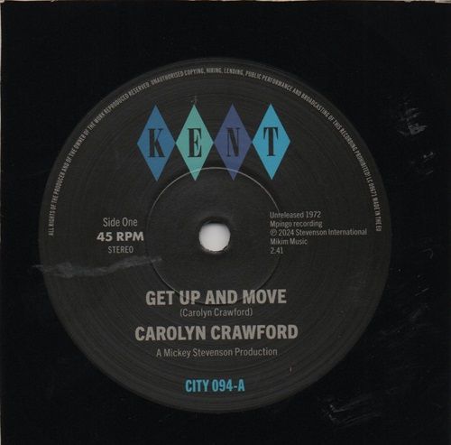 CAROLYN CRAWFORD - GET UP AND MOVE / SUGAR BOY