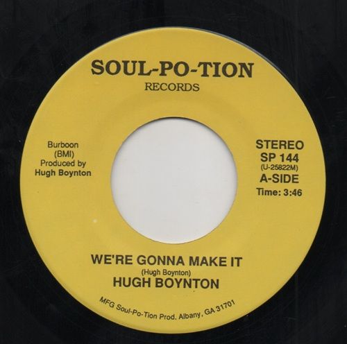 HUGH BOYNTON - WE'RE GONNA MAKE IT
