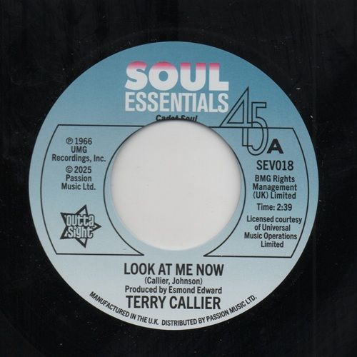 TERRY CALLIER - LOOK AT ME NOW / LOOK AT ME NOW (ALTERNATE TAKE)