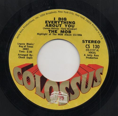 MOB - I DIG EVERYTHING ABOUT YOU / LOVE HAS GOT A HOLD ON ME