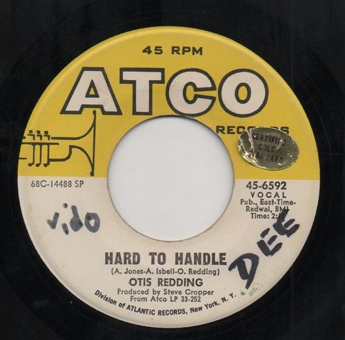 OTIS REDDING - HARD TO HANDLE