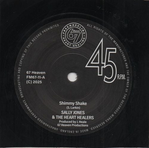 SALLY JONES & THE HEART HEALERS - SHIMMY SHAKE / IT'S NOT YOU, IT'S ME