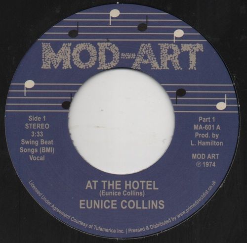 EUNICE COLLINS - AT THE HOTEL