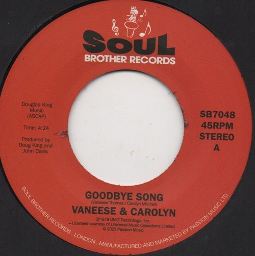 VANEESE & CAROLYN - GOODBYE SONG